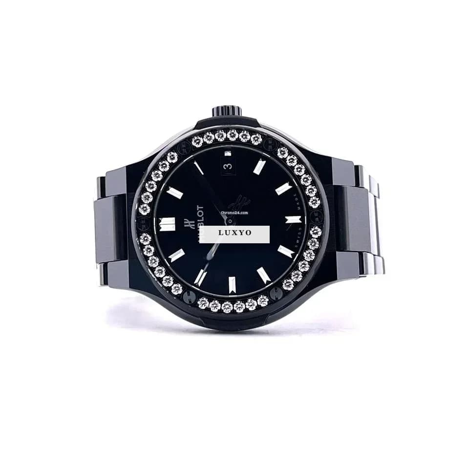 Hublot Classic Fusion Black Magic Diamonds / Ceramic / 38 mm / Full Set / very good Condition / 2024