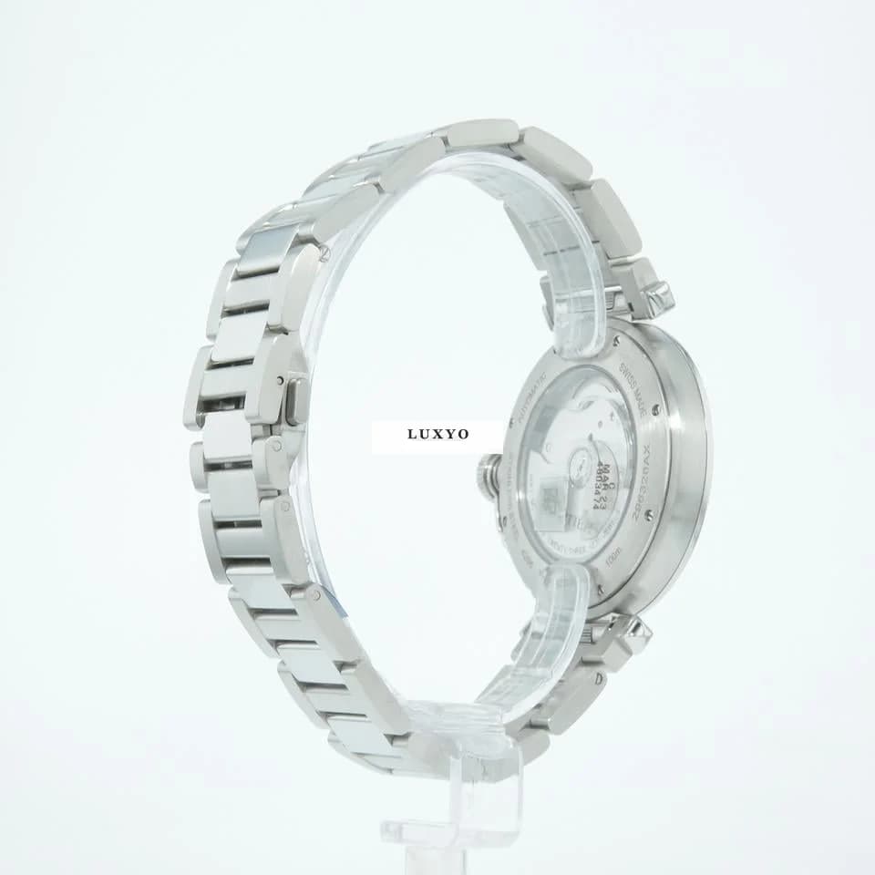 Cartier Pasha | WSPA0022 | Box & Papers | Green Arabic Dial | 99% - Thumbnail 12
