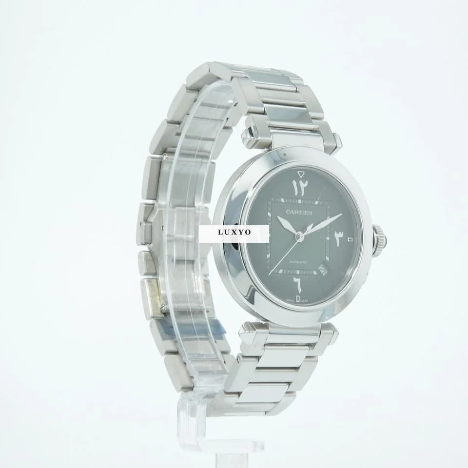 Cartier Pasha | WSPA0022 | Box & Papers | Green Arabic Dial | 99% - Thumbnail 13
