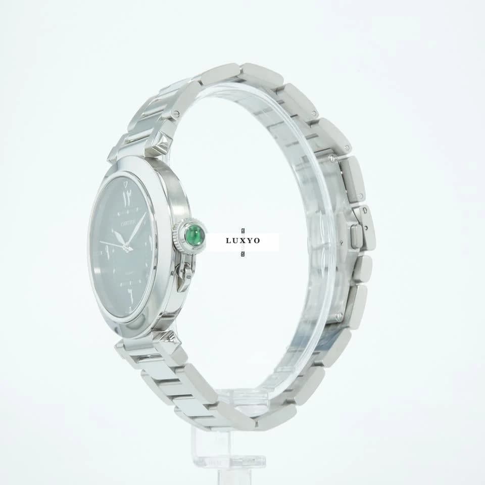 Cartier Pasha | WSPA0022 | Box & Papers | Green Arabic Dial | 99% - Thumbnail 8