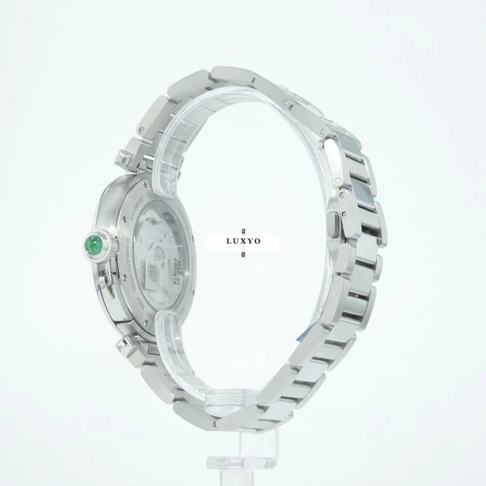 Cartier Pasha | WSPA0022 | Box & Papers | Green Arabic Dial | 99% - Thumbnail 9