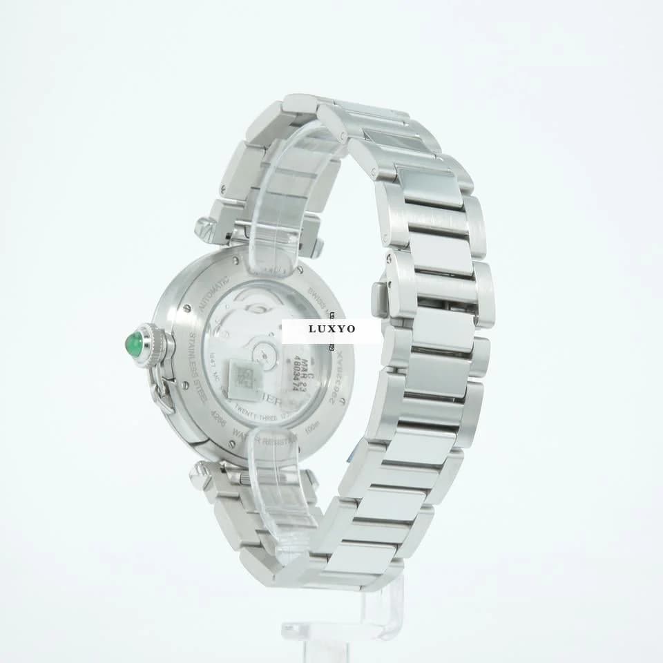 Cartier Pasha | WSPA0022 | Box & Papers | Green Arabic Dial | 99% - Thumbnail 10