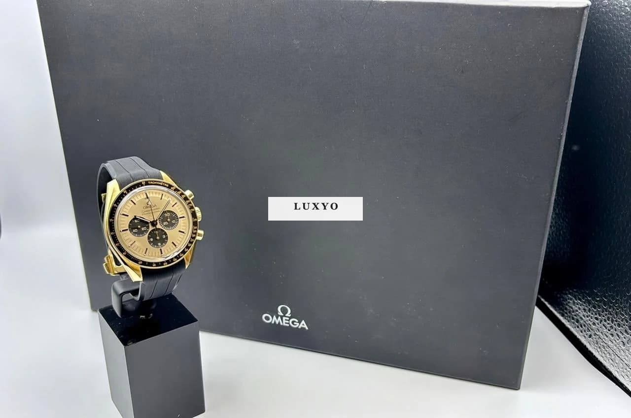 Omega Speedmaster Moonshine Gold 310.62.42.50.99.001 (Full set/Warranty) - Thumbnail 12