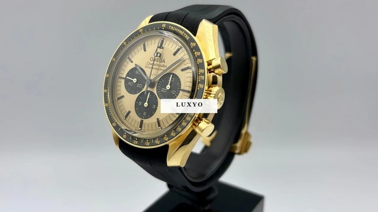 Omega Speedmaster Moonshine Gold 310.62.42.50.99.001 (Full set/Warranty) - Thumbnail 4