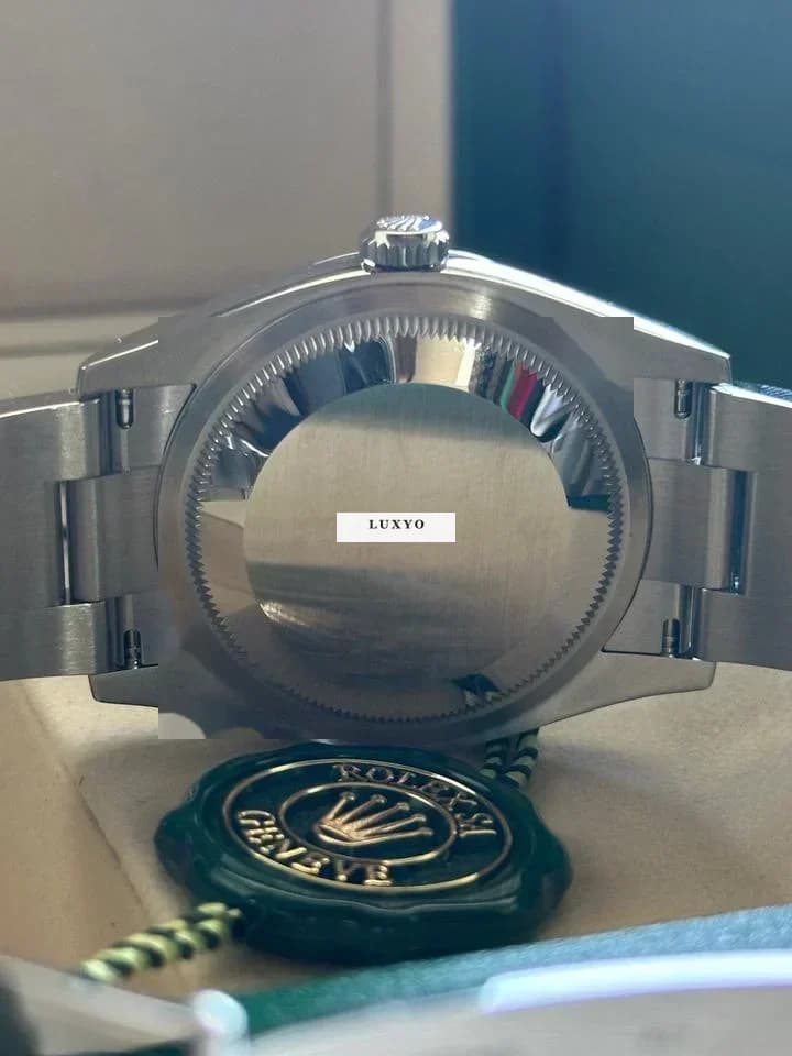 Rolex Oyster Perpetual 36 NEW 02/2025 with NEW BOX - Candy Pink Dial - Thumbnail 10