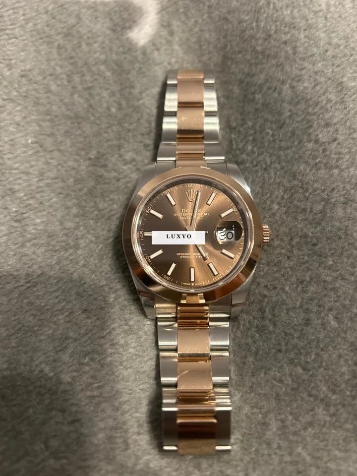 Rolex Datejust 41 Rolex Datejust 41 Rosegold 2023 - Image 1