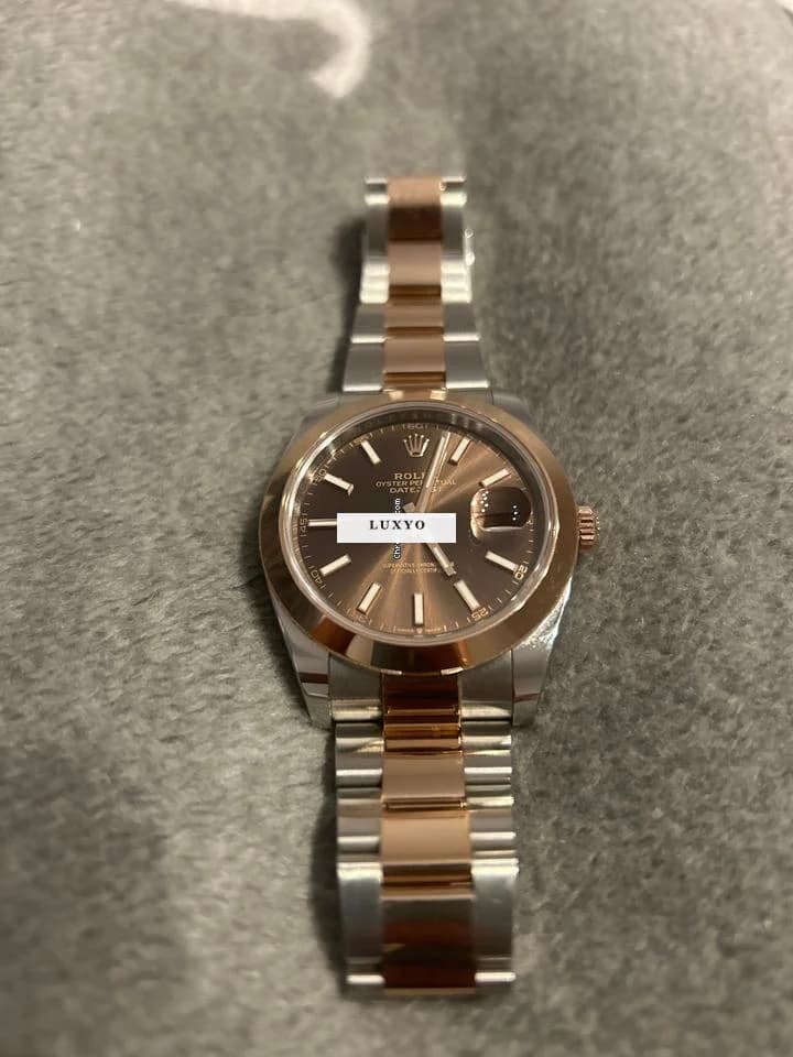 Rolex Datejust 41 Rolex Datejust 41 Rosegold 2023 - Thumbnail 5