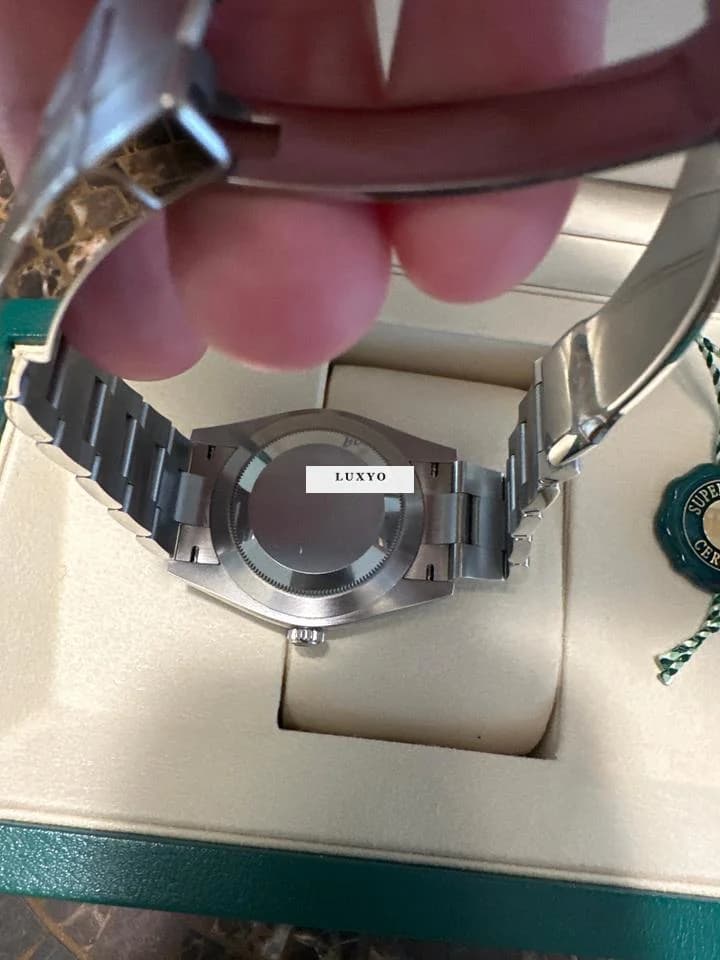 Rolex Oyster perpetual Full set 2025 41mm blu - Thumbnail 2