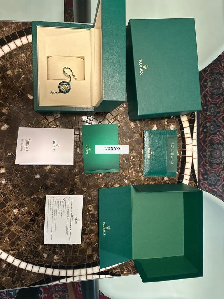 Rolex Oyster perpetual Full set 2025 41mm blu - Thumbnail 6