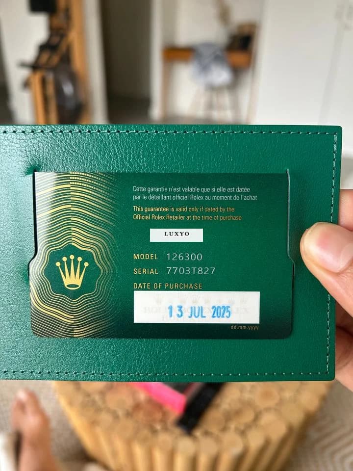 Rolex Datejust 41 2025 full set - Thumbnail 6