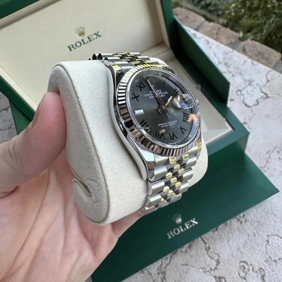 Rolex Datejust 36 Wimbledon 36mm 2025 Brand New - Thumbnail 3