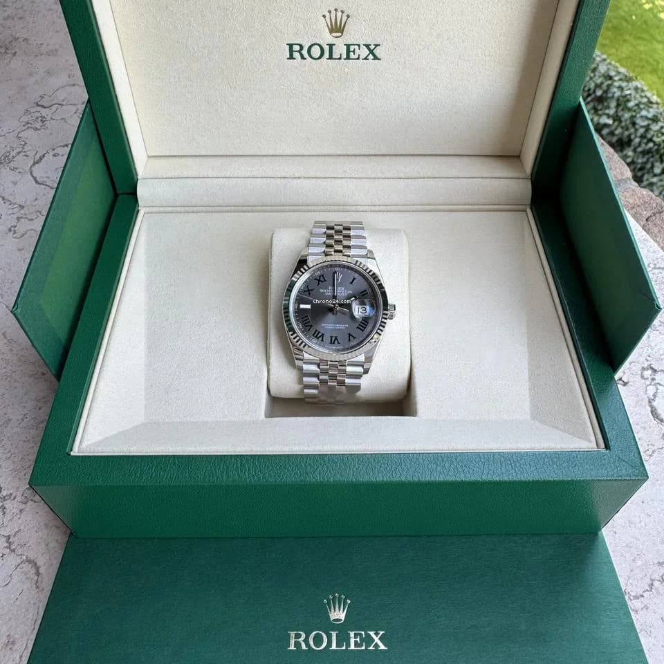 Rolex Datejust 36 Wimbledon 36mm 2025 Brand New - Thumbnail 7