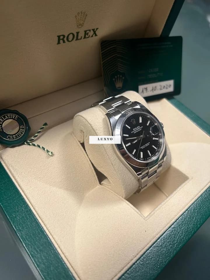 Rolex Datejust 41 126300 full set quadrante nero - Thumbnail 3