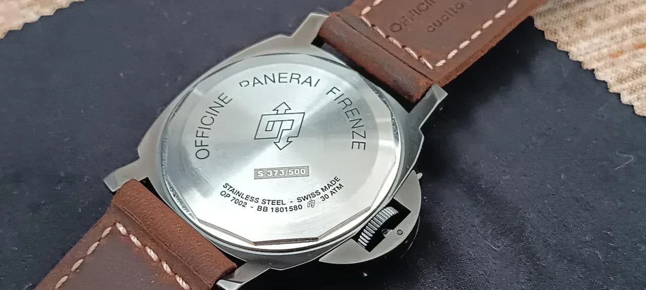 Panerai Luminor 8 Days Set DLC, NUOVO CON PELLICOLE,500 pezzi Pam00786 black Seal 8days - Thumbnail 9