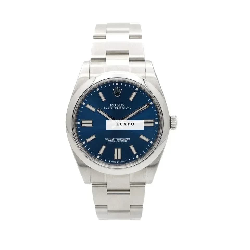 Rolex Oyster Perpetual 41 Ref. 124300 - Like New - Full set - From 2020 - Thumbnail 2