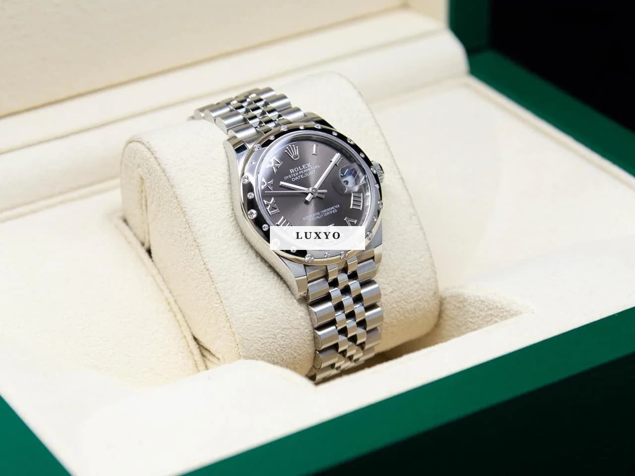 Rolex Datejust 31 Roman | 2023 | 278344RBR | Diamonds | Jubilee | St Valentin - Thumbnail 11