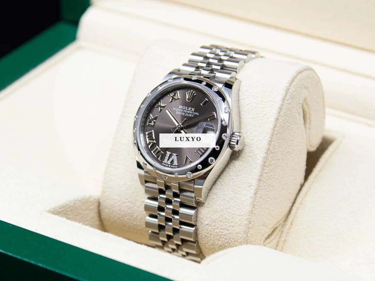Rolex Datejust 31 Roman | 2023 | 278344RBR | Diamonds | Jubilee | St Valentin - Thumbnail 10