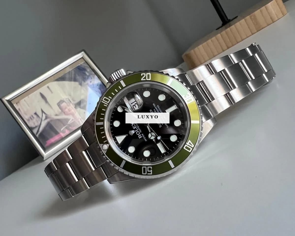 Rolex Submariner "Kermit" B3 Olive bezel (Bertolli) - Image 1
