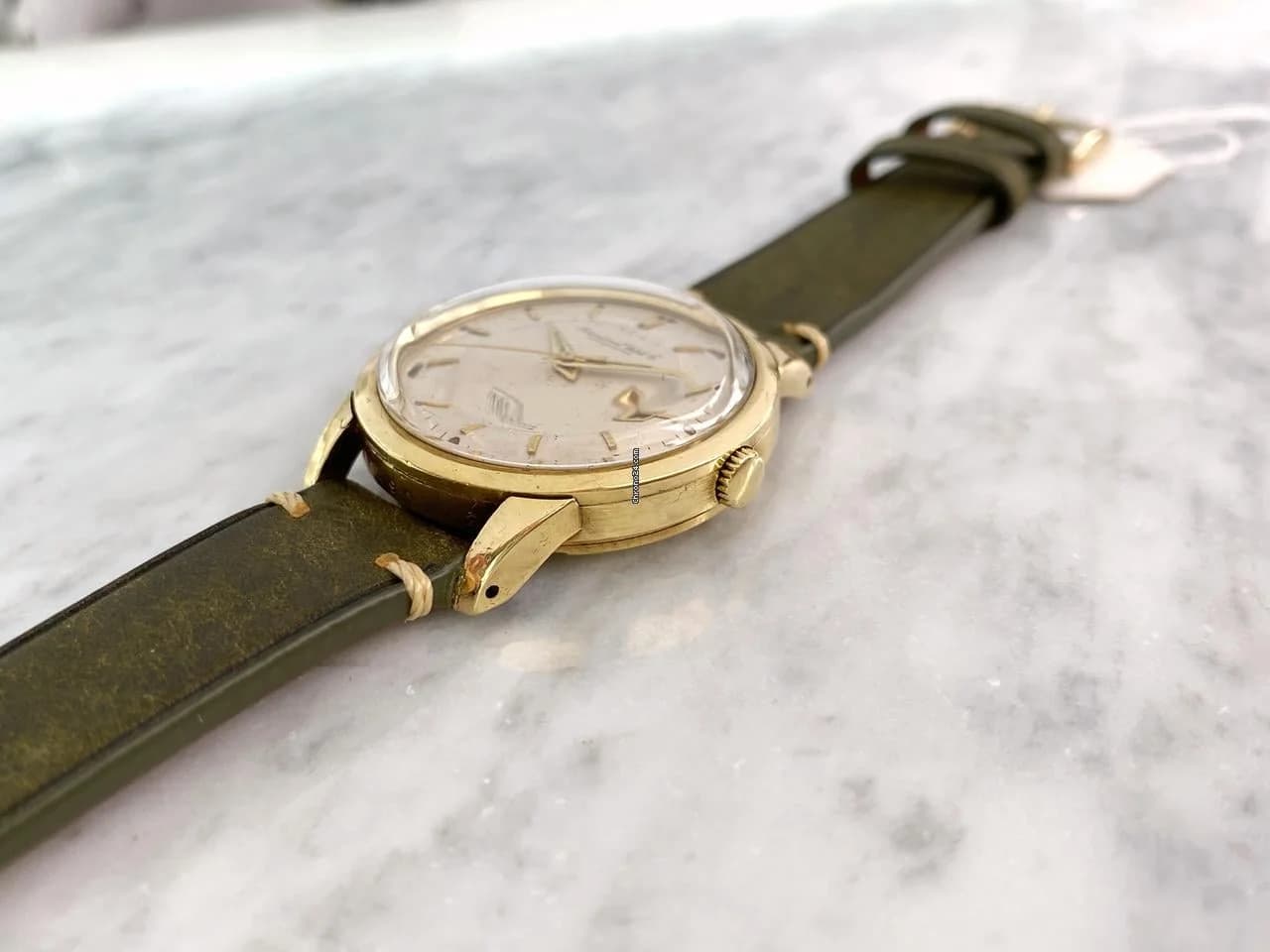 IWC Vintage Ingenieur Vollgold Solid Gold Automatic 36.5mm ref 666 666 - Thumbnail 4