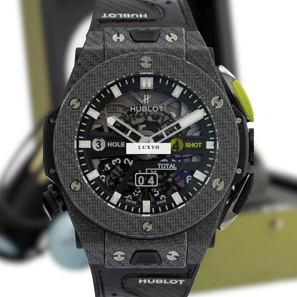 Hublot Big Bang Unico Golf Black Carbon 416.YT.1120.VR 45 mm - FULL SET - ONE YEAR WARRANTY - Image 1