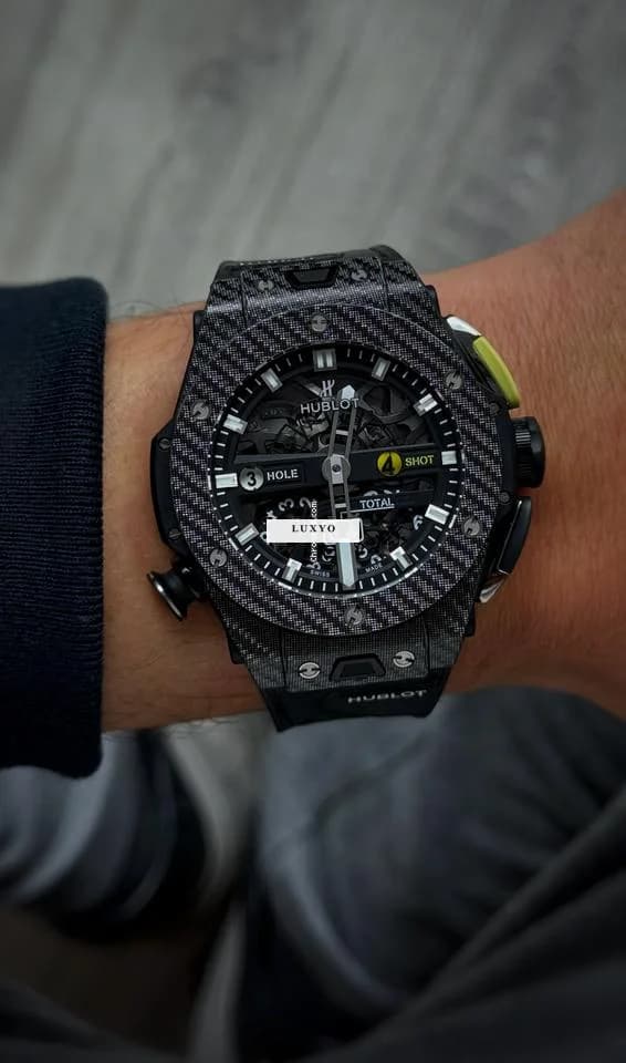 Hublot Big Bang Unico Golf Black Carbon 416.YT.1120.VR 45 mm - FULL SET - ONE YEAR WARRANTY - Thumbnail 12