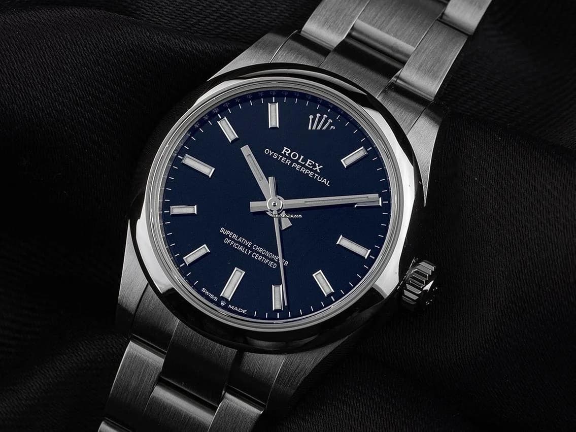 Rolex Oyster Perpetual Ref.277200 2021 Full Set wie Neu Oyster Perpetual Medium - Thumbnail 3