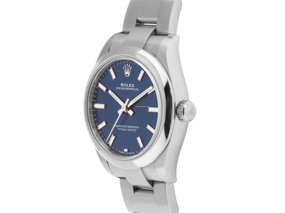 Rolex Oyster Perpetual Ref.277200 2021 Full Set wie Neu Oyster Perpetual Medium - Thumbnail 4