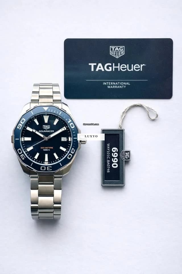 TAG Heuer Aquaracer Po serwisie • Stan idealny • Wypol. bransoleta  • Full set - Thumbnail 6