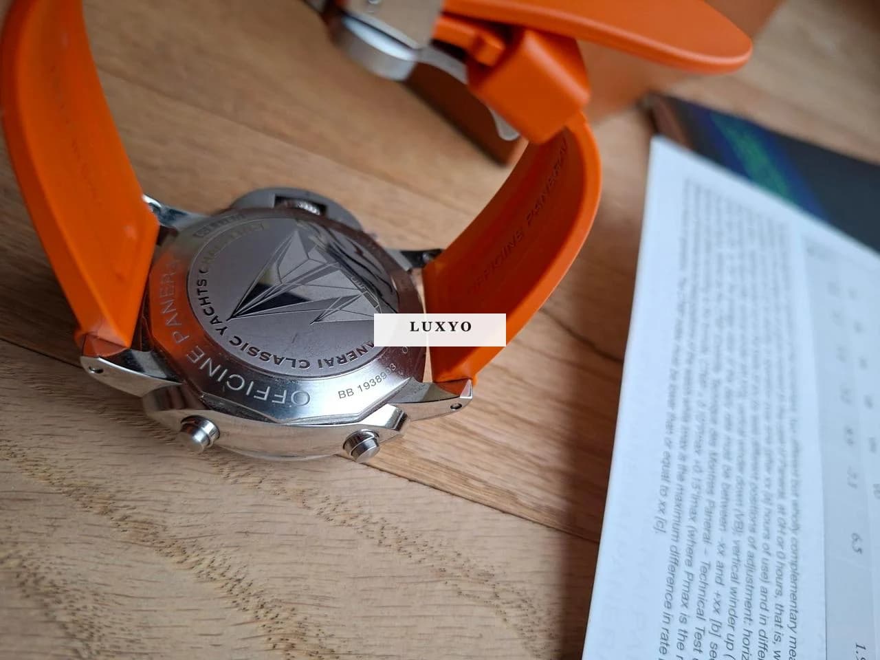 Panerai 3 Days Chrono Flyback Luminor 1950 Pcyc Panerai Luminor 1950 PCYC 3 Days Chrono Flyback – PAM00653 - Thumbnail 2