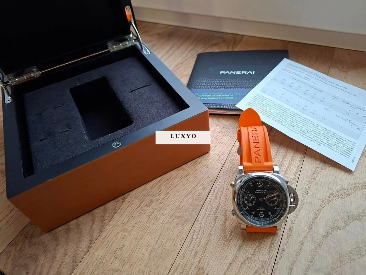 Panerai 3 Days Chrono Flyback Luminor 1950 Pcyc Panerai Luminor 1950 PCYC 3 Days Chrono Flyback – PAM00653 - Thumbnail 3