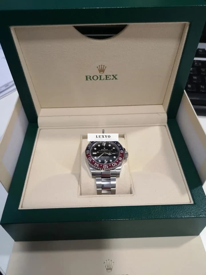 Rolex GMT-Master II Rolex GMT Pepsi 2022  Full Set like New!!! - Thumbnail 4