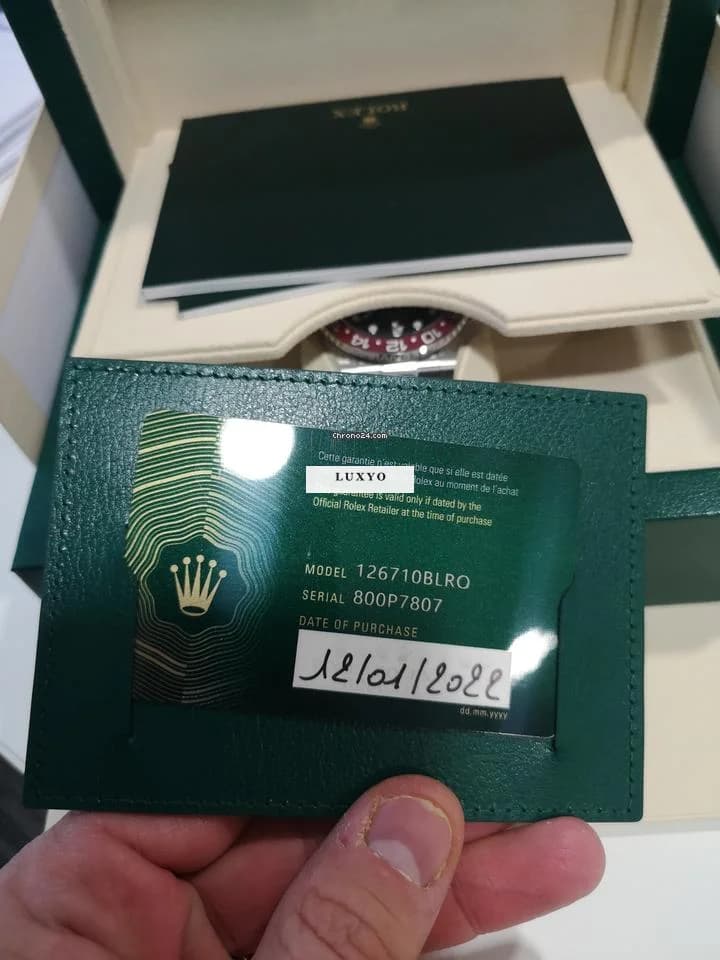 Rolex GMT-Master II Rolex GMT Pepsi 2022  Full Set like New!!! - Thumbnail 6