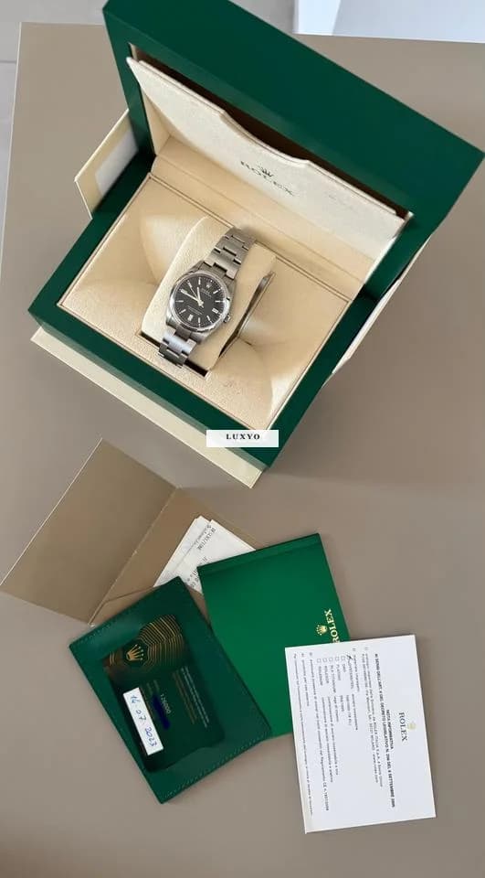 Rolex Oyster Perpetual 36 Anno 2023 completo full - Thumbnail 2