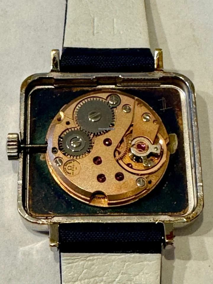 Omega De Ville Donker blauw, lopende Omega De Ville (nieuw orgineel bandje) - Thumbnail 7