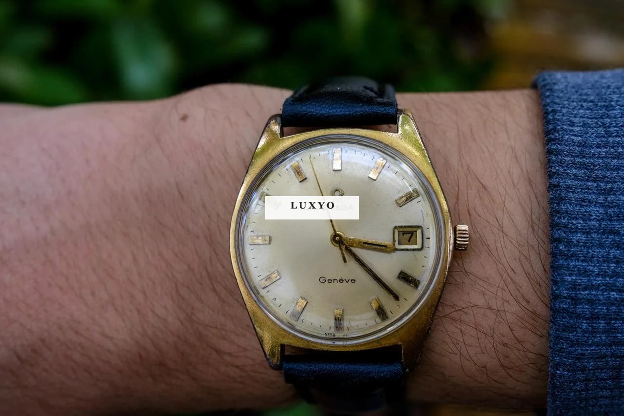 Omega Geneve Vintage Omega Genève Date 136.041 – Manual Wind Cal. 613 - Image 1