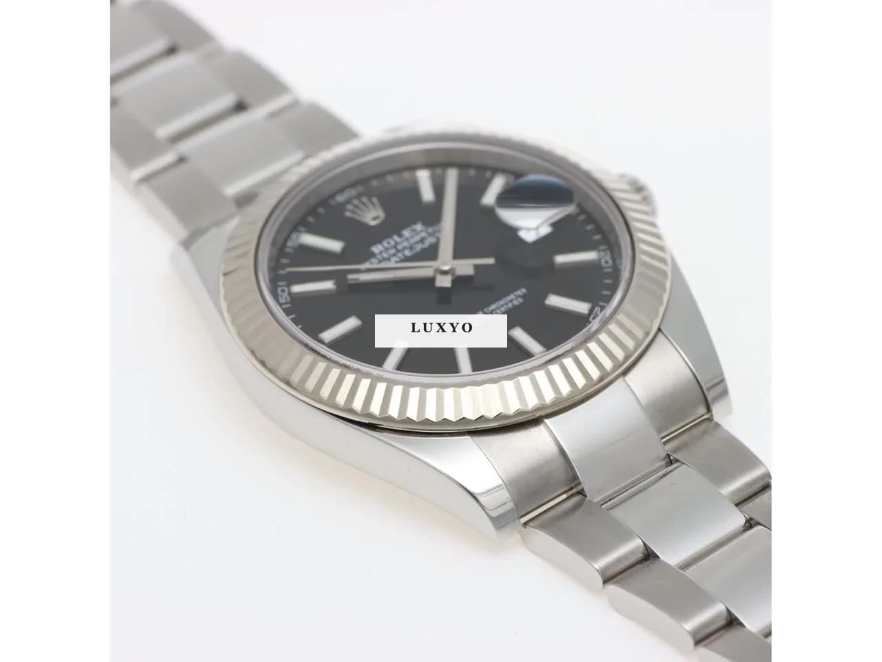 Rolex Datejust 41 Ref. 126334 Black Dial Full Set Year 2022 Italian Card - Thumbnail 6