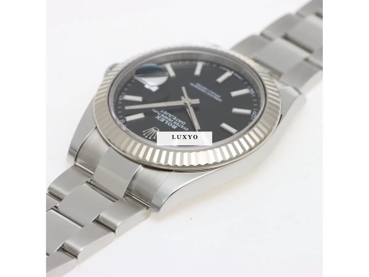 Rolex Datejust 41 Ref. 126334 Black Dial Full Set Year 2022 Italian Card - Thumbnail 7