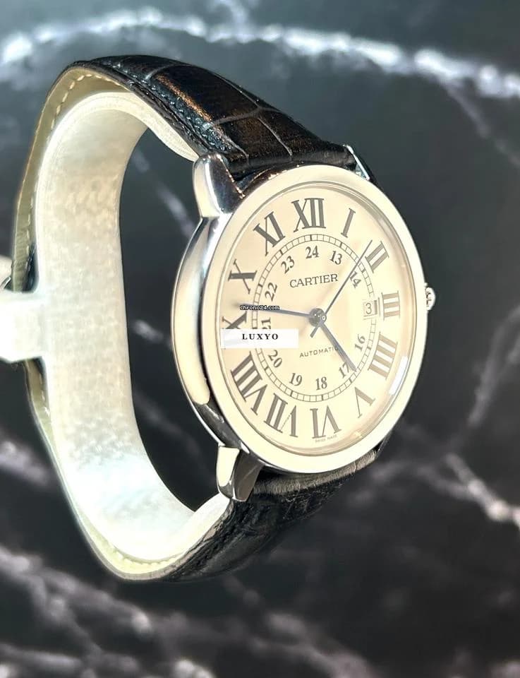 Cartier Ronde Solo Xl Serviced and warranty 1 year - Thumbnail 2