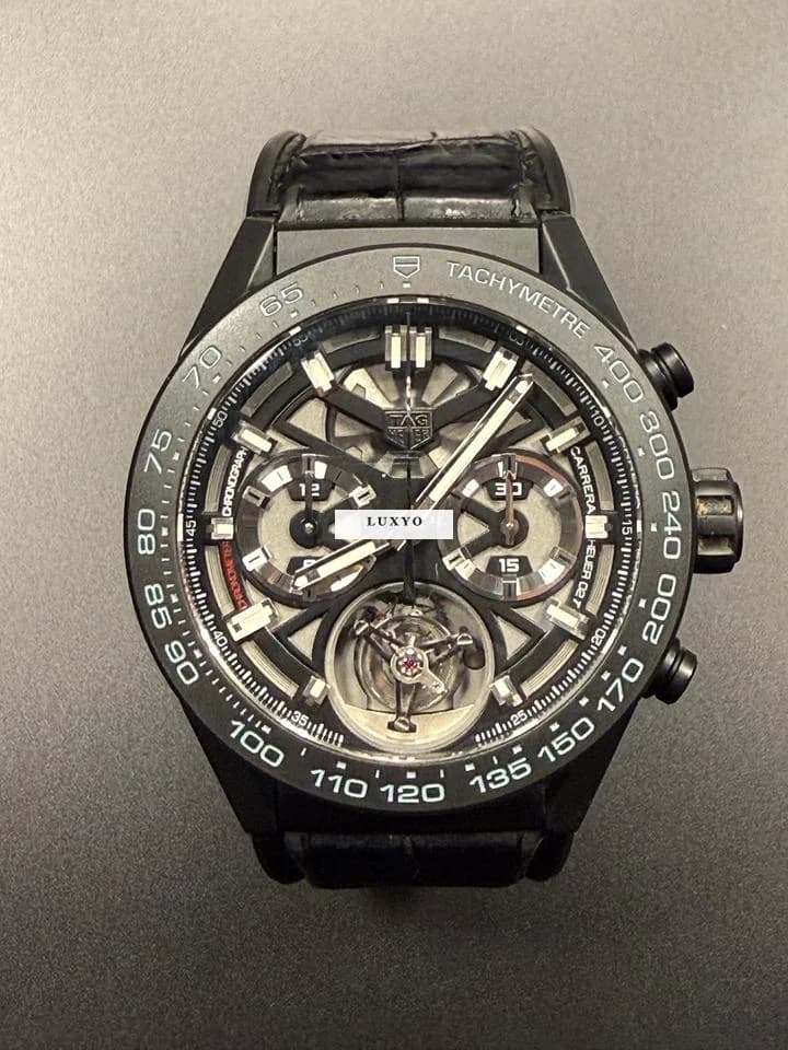 TAG Heuer Carrera Calibre Heuer 02T Automatik chrono 45mm - Image 1