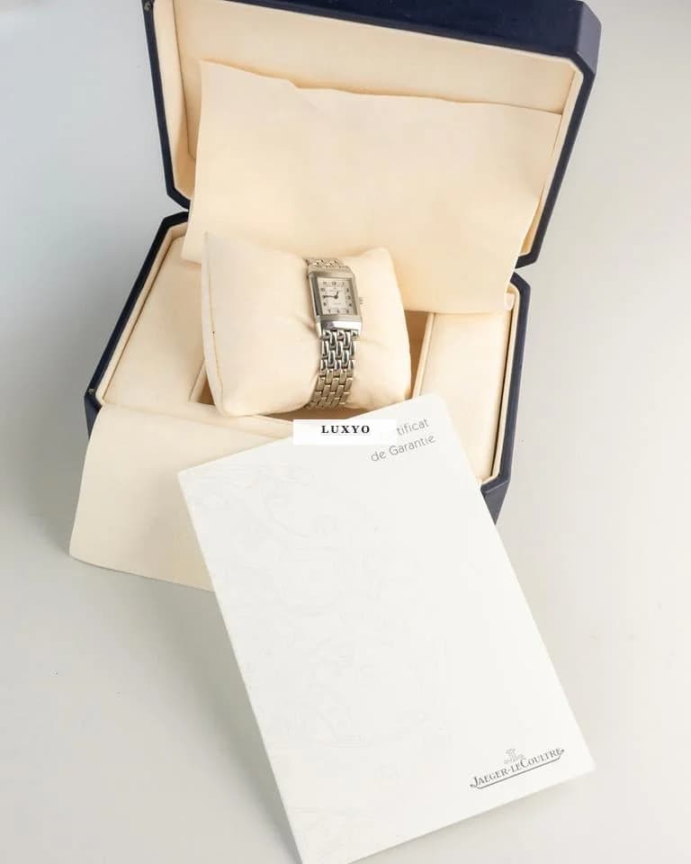 Jaeger-LeCoultre Reverso Lady Engraved, B&P , Fully Serviced - Thumbnail 2