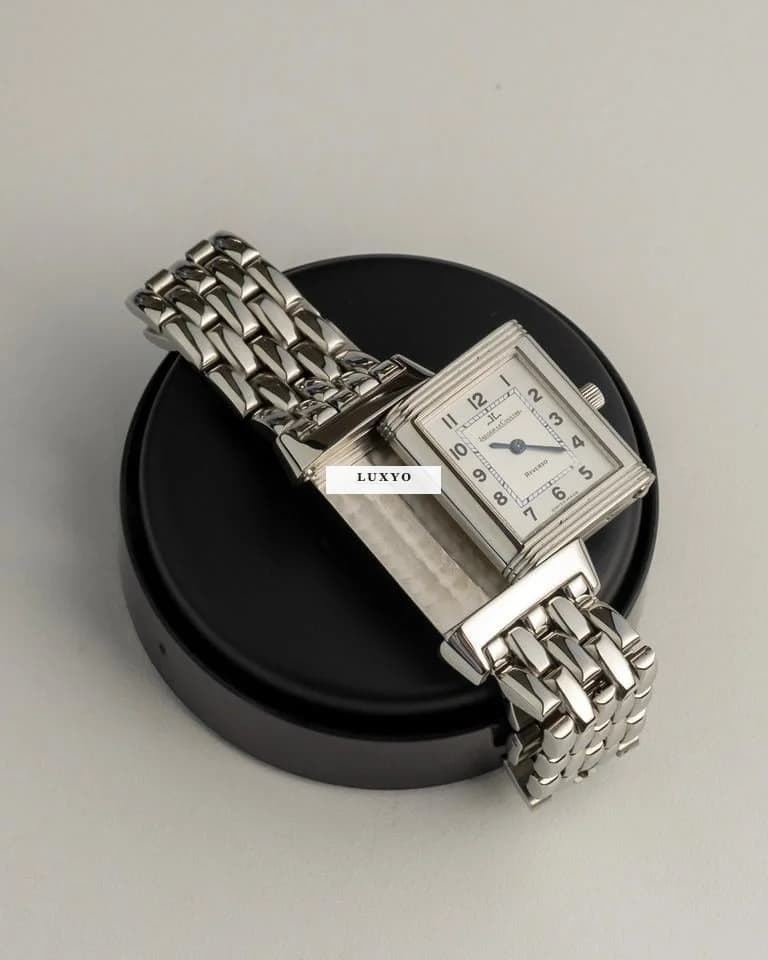 Jaeger-LeCoultre Reverso Lady Engraved, B&P , Fully Serviced - Thumbnail 13