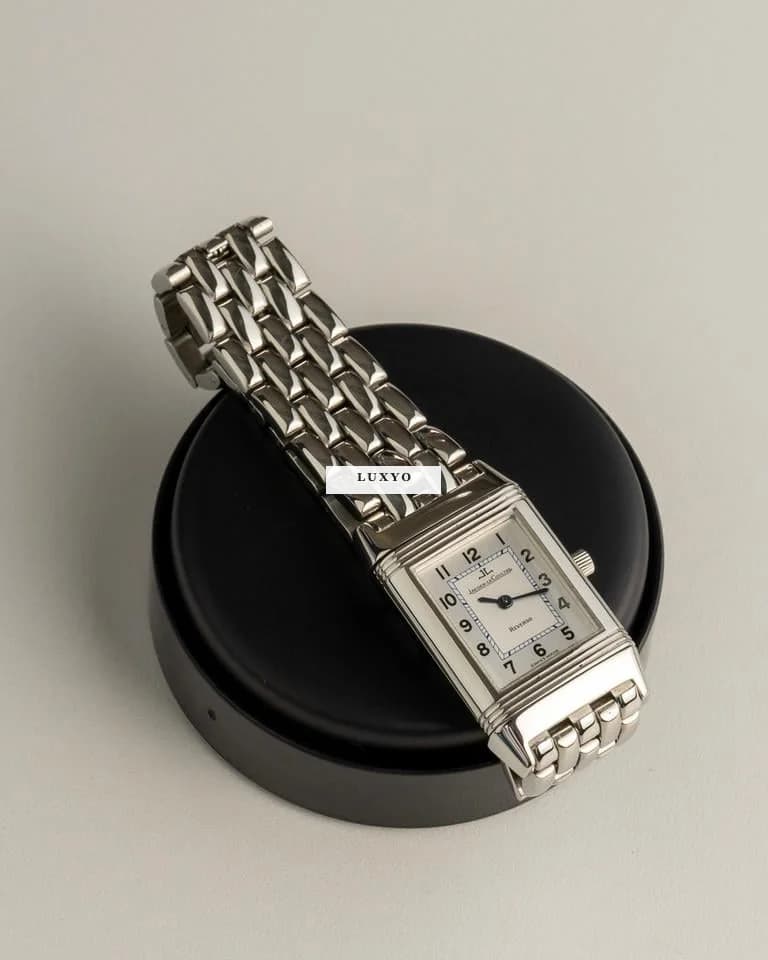 Jaeger-LeCoultre Reverso Lady Engraved, B&P , Fully Serviced - Thumbnail 3