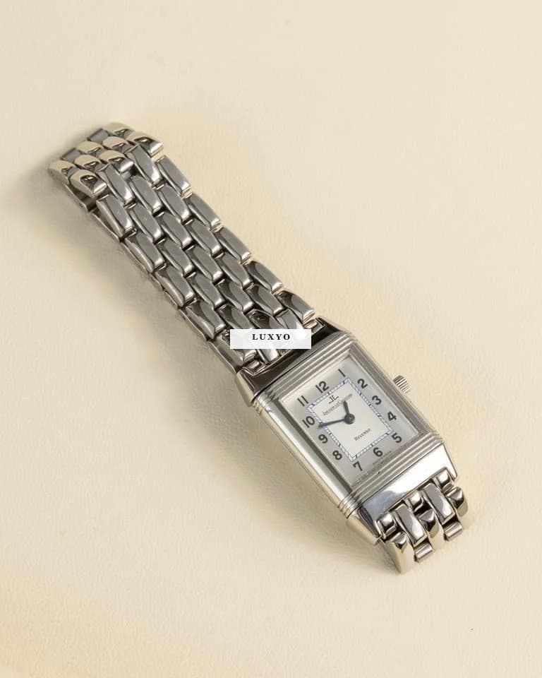 Jaeger-LeCoultre Reverso Lady Engraved, B&P , Fully Serviced - Thumbnail 4
