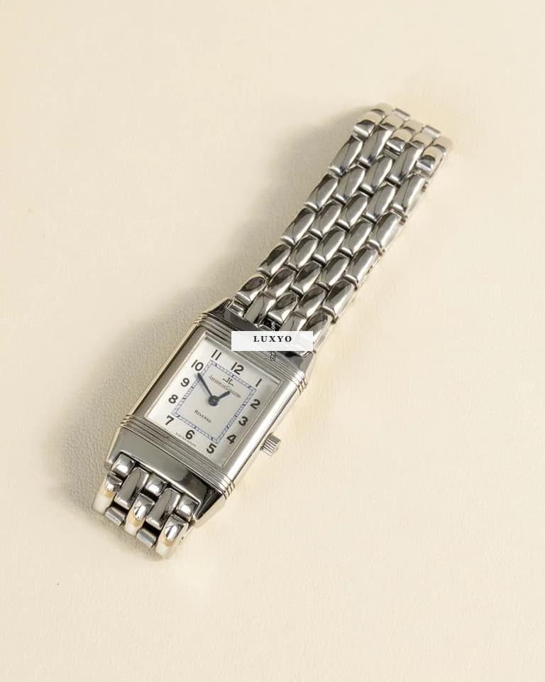 Jaeger-LeCoultre Reverso Lady Engraved, B&P , Fully Serviced - Thumbnail 5