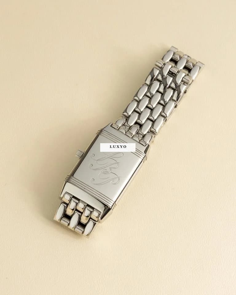 Jaeger-LeCoultre Reverso Lady Engraved, B&P , Fully Serviced - Thumbnail 7