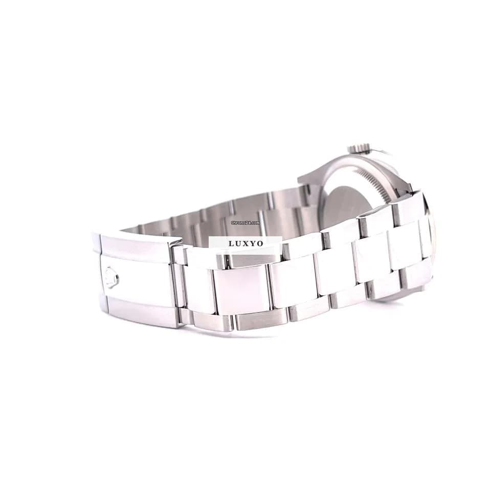 Rolex Datejust 36 126284RBR / Pink and Diamonds / Box and Paper / Roman / very good Condition / 2020 - Thumbnail 11