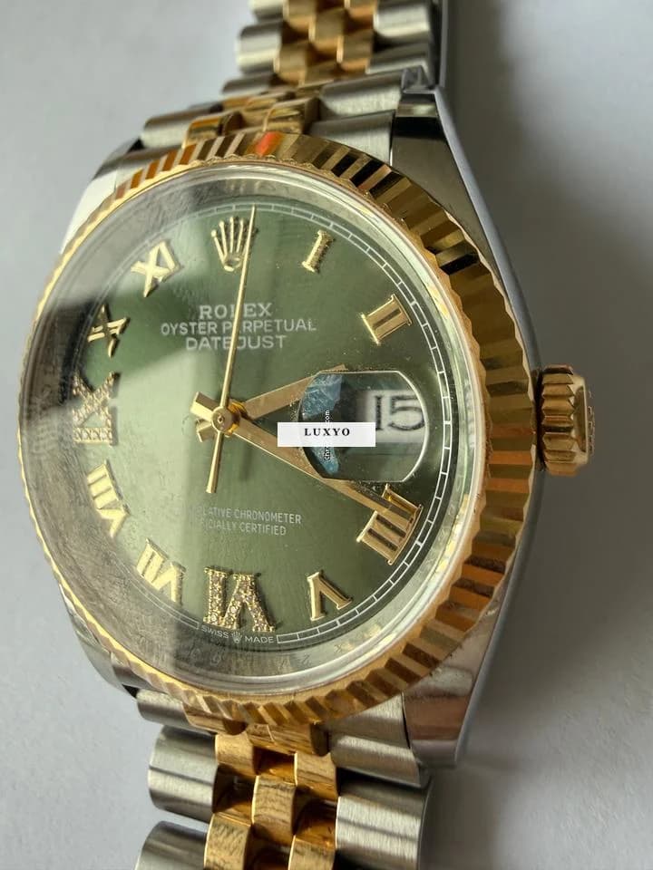 Rolex Datejust 36 Neuwertig - alles im Original - Thumbnail 8