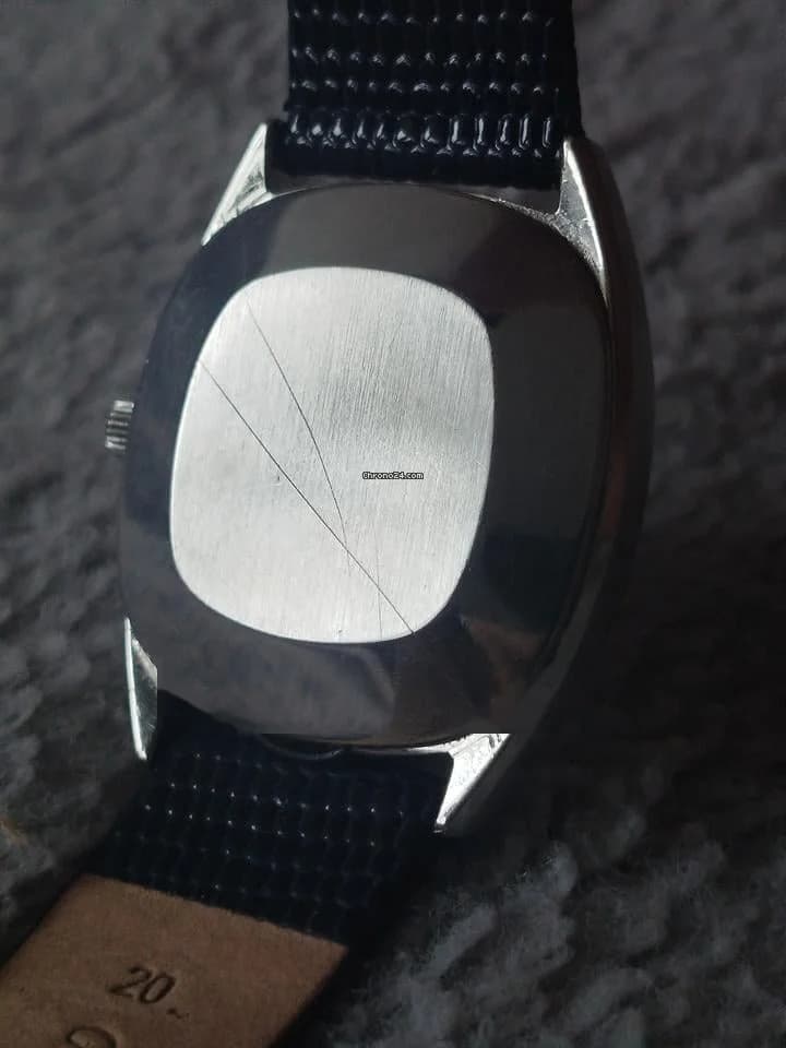 Omega Quartz De Ville rare, navy blue dial - Thumbnail 7