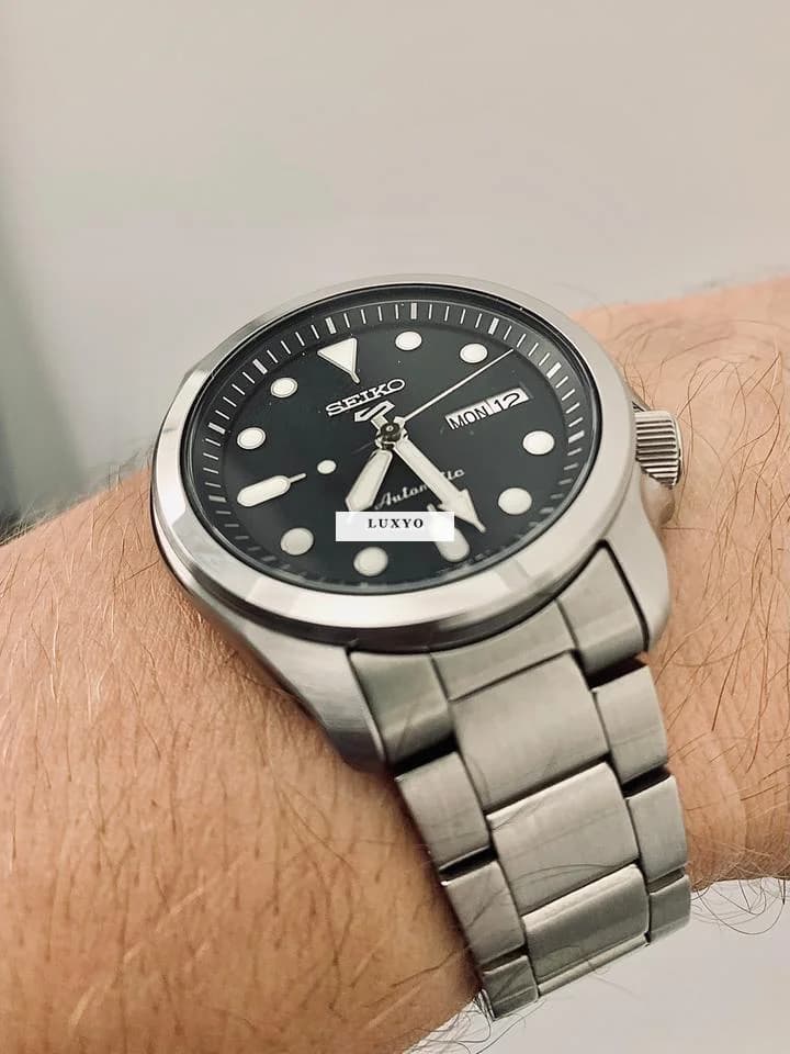 Seiko 5 Sports  Black Automatic SRPE55K1 - Image 1