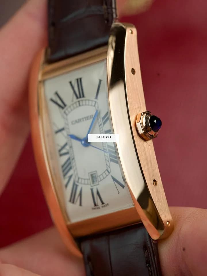 Cartier Tank Americaine  Box & unsigned papers - Thumbnail 3